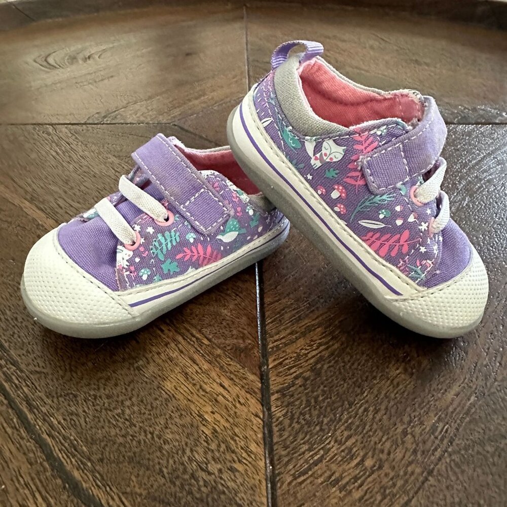 See Kai Run Purple Baby Sneakers